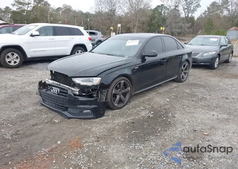 2014 Audi S4 3.0T Premium Plus from USA, damaged, VIN WAUBGAFL4EA056128